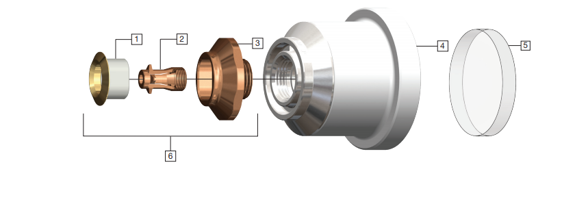 766719 - Ventanas protectoras de sílice fundida de 30 mm x 5 mm - Adecuadas para usar con láseres Trumpf (R), PAQUETE de 1 unidad