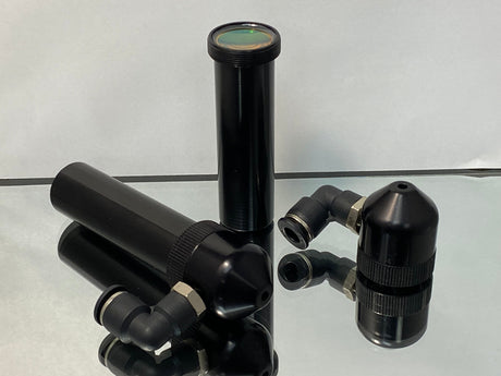 20mm diameter lens tubes with ZnSe focus lens. or 3pc Kit +Alignment Tool