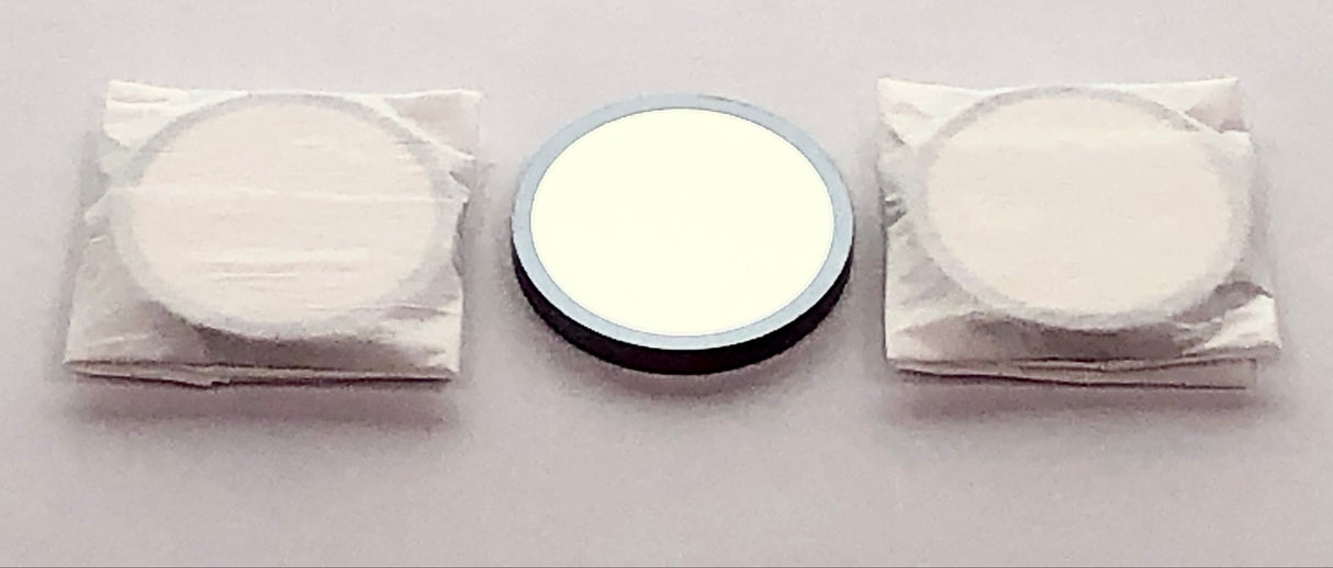Silicon Si CO₂ Laser Mirror 3pc Set – 19mm, 20mm, 25mm & 25.4mm – 99.7% Reflective Coating – 40W–200W