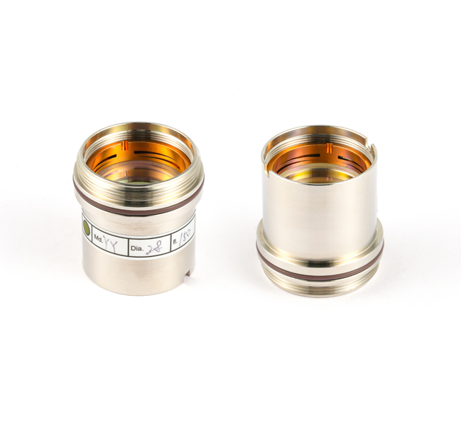 110255AAFBHE0254 - Conjunto de lentes de sílice fundida D30 F155 MEN - Pieza de repuesto para máquina de fibra Raytools® BM111