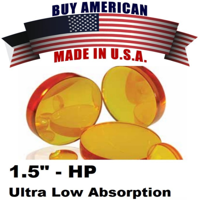 474644 - Lente Menisco MP5 Diámetro 1.5" (38.1mm), FL 7.5" (190.5mm) ET .290" (7.4mm). HP