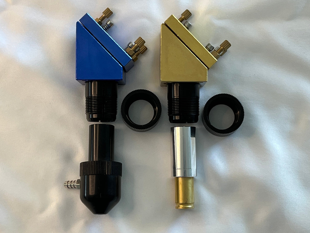 K40, objeto de luz K40, serie Cloudray K, adaptadores de cabezal láser OMTech® y Boss®