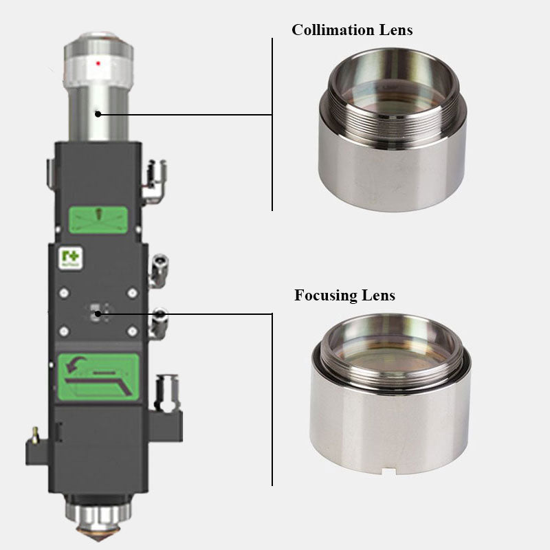 110255AAFBHE0041 - Lente de sílice fundida D30 F125 MEN - Pieza de repuesto para máquina de fibra Raytools® BT240