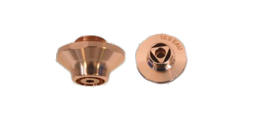 2059462, 2060001, 2060004, 2060025- Boquilla de rendimiento de 2,5-6,0 mm EAU para láser Trumpf®, paquete de 10