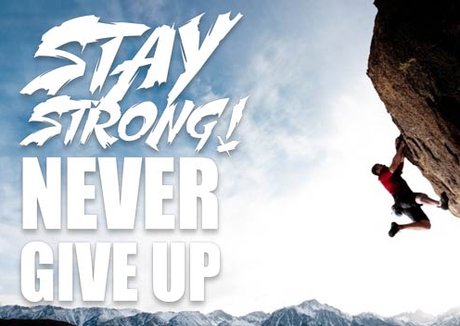 The best brands in history always have the best attitude - STAY STRONG! NEVER GIVE UP!