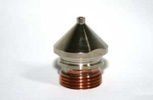 71341680-4.0 - Boquilla doble de 4,0 mm adecuada para usar con láser Amada(R), paquete de 10