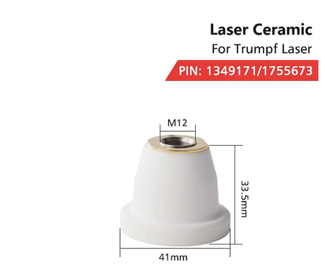 1349171, 1591594, 1755673, 1591594 - Nozzle Holder Ceramic for Trumpf® Laser