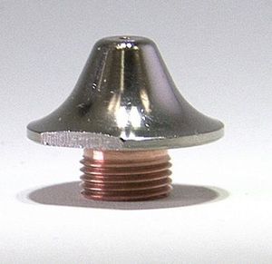 71369813 - Nozzle 1.4mm double mushroom Suitable for use with Amada(R) Laser, Pack of 10