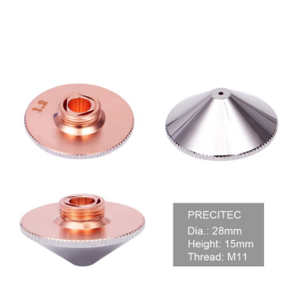 P0591-002-00010 Double-Layer Copper nozzle DE HP1.5'' for Precitec®
