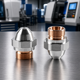 H-Series Chromium-Plated Nozzles suitable for use with Bystronic® laser (10-pack)