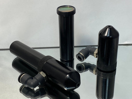 Tubos de lente de 20 mm de diámetro con lente de enfoque ZnSe. o Kit de 3 piezas + Herramienta de alineación