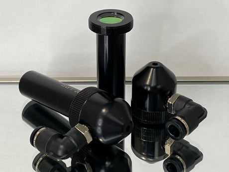 Tubo de lente de 18 mm de diámetro con lente de enfoque ZnSe o kit de 3 piezas + Herramienta de alineación