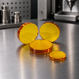 698637 - Focus Lens ZnSe. Dia 1.5" (38.1mm), FL 7.5" (190.5mm), ET .354" (9mm). Suitable for Bystronic® Co2 Laser