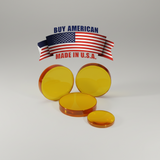 ZM50250350 - Lente de enfoque. Diámetro 50 mm, FL 250 mm, ET 9 mm. Lente cortada. (Sin chip RFID). Adecuado para láser Trumpf(R).