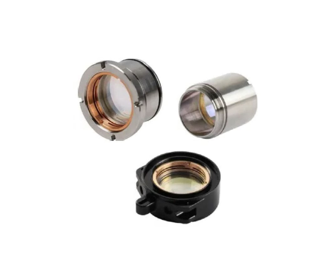 Conjunto de lentes de colimación de sílice fundida D28 F100 - Pieza de repuesto adecuada para máquina de fibra Raytools ®