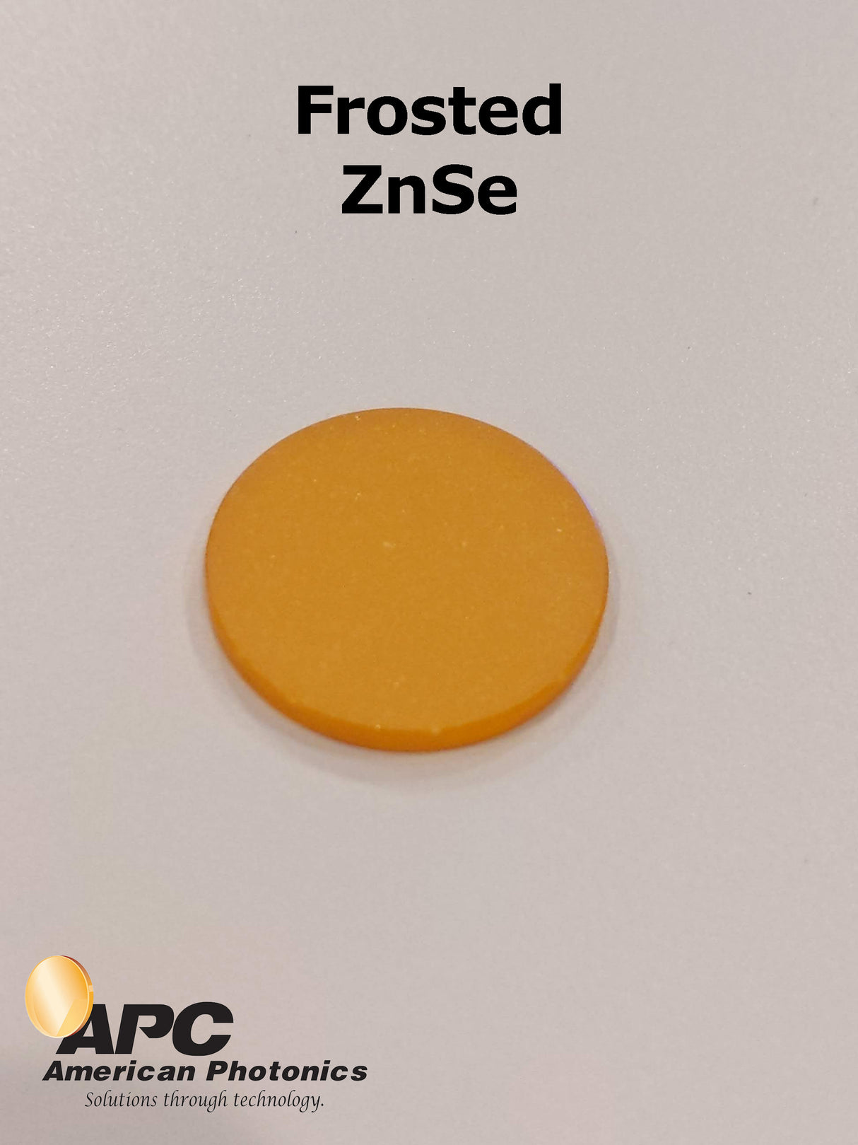 1-Side Frosted Witness Sample – ZnSe