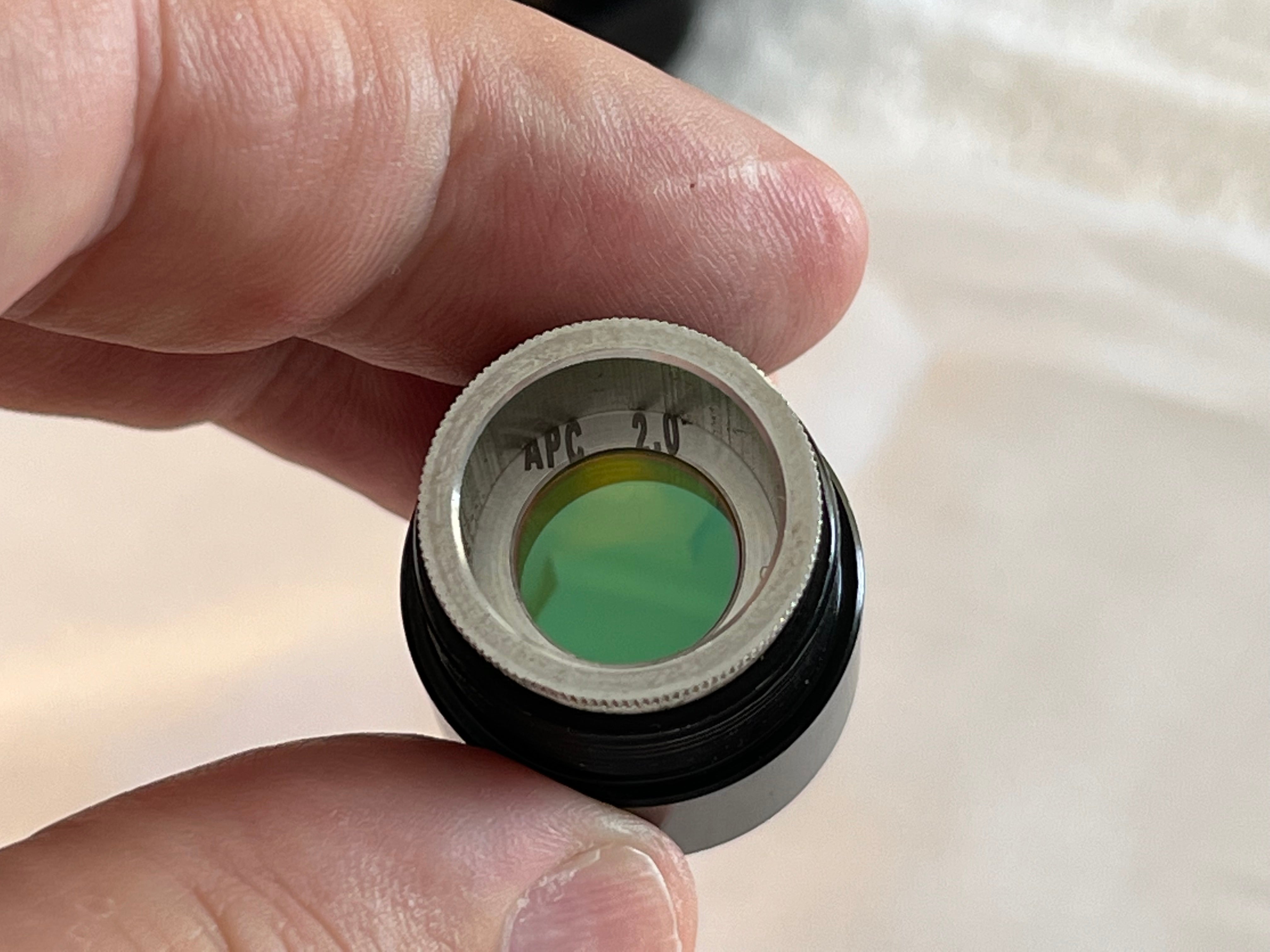 ZnSe Focus Lens 20mm for C02 laser 10.6um. Direct ZnSe Focus Lens 20mm for C02 laser 10.6um. Direct